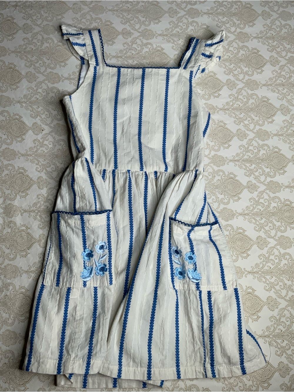 Rachel Zoe Girls Embroidered Dress Size 6X